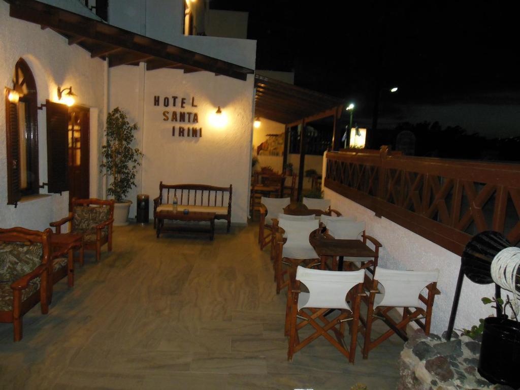 Santa Irini Hotel Perissa  Eksteriør billede
